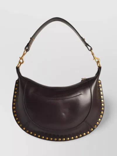 Isabel Marant 'naoko' Studded Leather Bag In Black