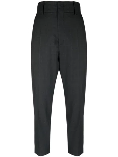Isabel Marant Naolia Virgin-wool Trousers In Grey