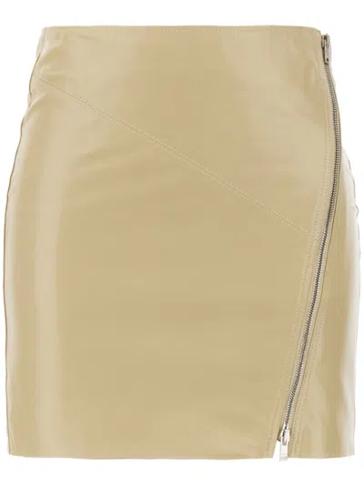 ISABEL MARANT JEANNE LEATHER SKIRT