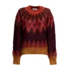 Isabel Marant Natania Fair Isle Mohair Sweater In Multi