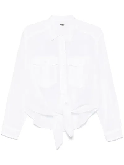 Isabel Marant Nath Shirt In White