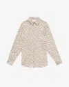Isabel Marant Polka-dot Shirt In Neutral
