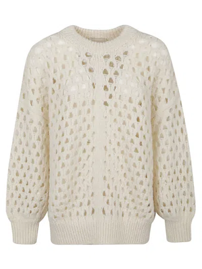 ISABEL MARANT NATURAL OVERSIZED JUMPER