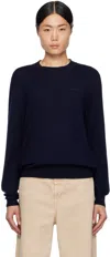 Isabel Marant Navy Basile Sweater In 30mi Midnight