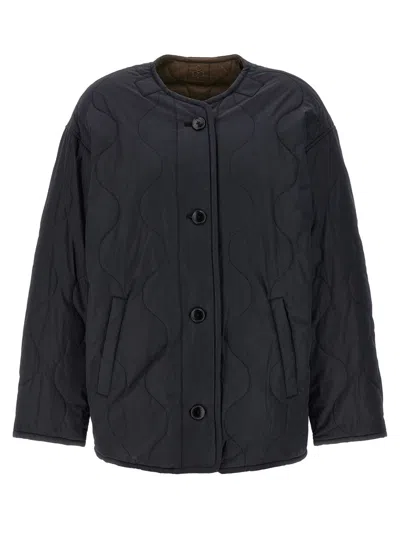 Isabel Marant Navy Blue Reversible Jacket