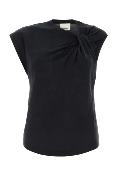 ISABEL MARANT NAYDA KNOT-DETAILED T-SHIRT