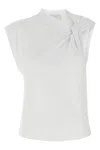 Isabel Marant Nayda Bow-detailed T-shirt