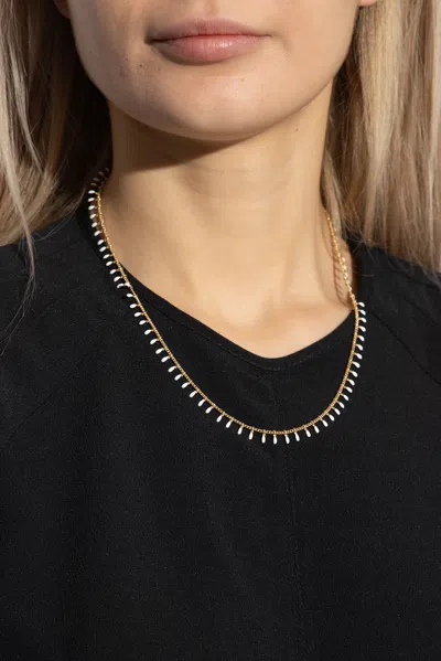 Isabel Marant Necklace With Charms In Gold