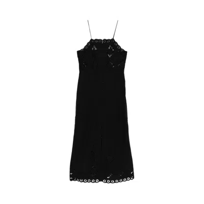 Pre-owned Isabel Marant Nelsane Dress 'black' | Women's Size 36