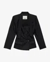 Isabel Marant Gwenola Jacket In Black