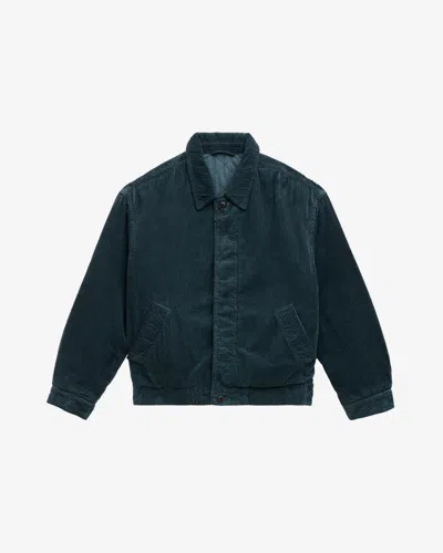 Isabel Marant Nelvil Jacket In Blue