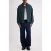 Isabel Marant Nelvil Oversize Corduroy Button-up Jacket In Blue