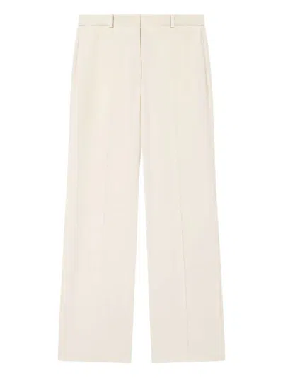 Isabel Marant Neonda Flowing Crepe Pleated Suit Pants Clothing In Brown