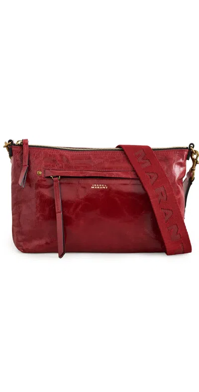 Isabel Marant Nessah Bag Deep Red
