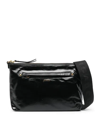 Isabel Marant Nessah New Crossbody Bag In Black