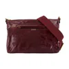 Isabel Marant Nessah Wardy Leather Crossbody Bag In Red