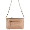 Isabel Marant Nessah Leather Crossbody Bag In Brown