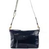 Isabel Marant Nessah Leather Crossbody Bag In Midnight