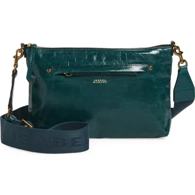 Isabel Marant Nessah Wardy Leather Crossbody Bag