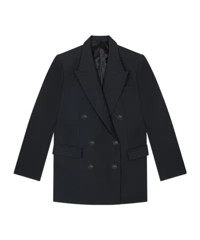 Isabel Marant Nevimea Double-breasted Blazer In Black