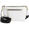 Isabel Marant New Nessah Leather Crossbody Bag In White