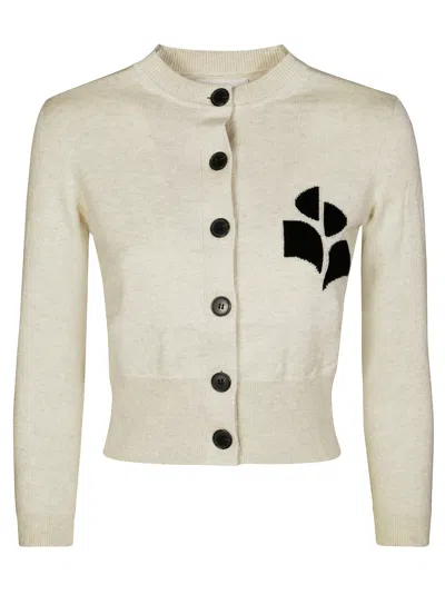 Isabel Marant Newtongz Newtong Wool-cotton Sweater For Women In White