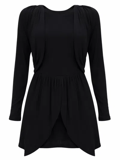 Isabel Marant Niamae Mini Dress In Black