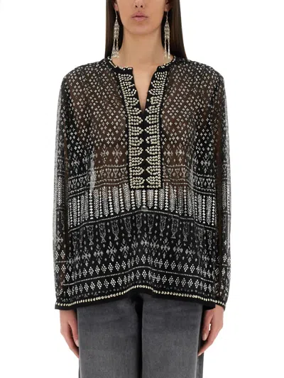 Isabel Marant Nickie Blouse In Black