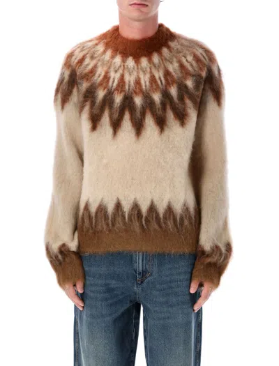 Isabel Marant Nicola Sweater Norvegian In Gold