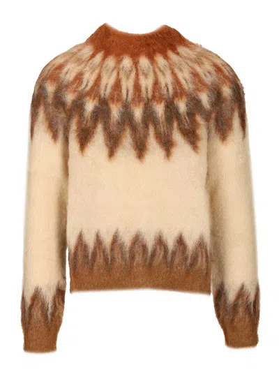 ISABEL MARANT NICOLAS-GB KNITWEAR ORANGE