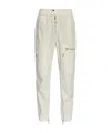 Isabel Marant Niels Cotton Cargo Trousers In White