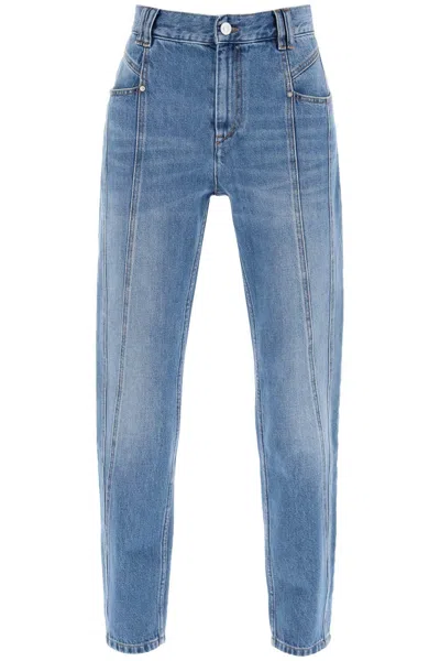 Isabel Marant Nikira Jeans In Blue Cotton