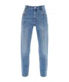 Isabel Marant Nikira Jeans In Blue Cotton In Blue