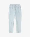 Isabel Marant Niliane Jeans In Light Blue