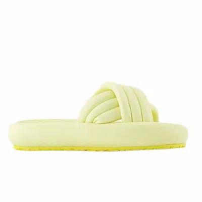 Isabel Marant Niloo-gb Sandals - Light Gold - Leather In Yellow