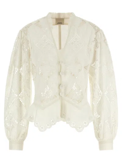 Isabel Marant Nina Blazer In Neutral