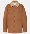 Isabel Marant Ninon Cotton Cognac Jacket In Brown
