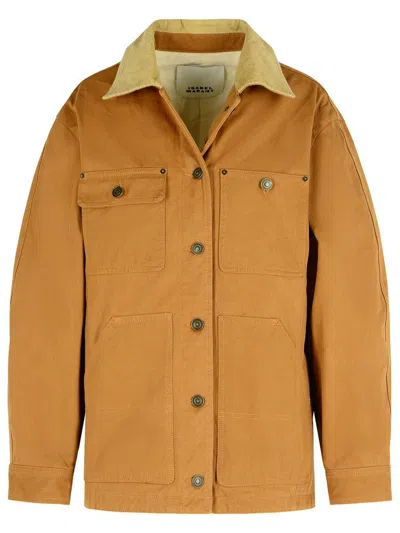 Isabel Marant Ninon' Cotton Cognac Jacket