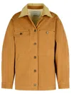 Isabel Marant Cotton Workwear Jacket Ninon In Yellow