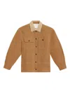 Isabel Marant Ninon Cotton Workwear Jacket In Blue