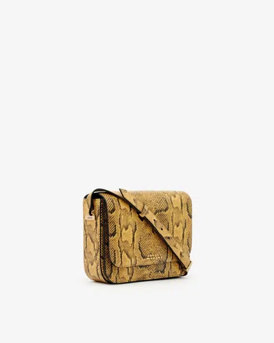 Isabel Marant Nizza Shoulder Bag In Natural
