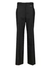 Isabel Marant Noanda Pinstriped Suit Trousers In Black