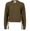 Isabel Marant Noelia Crewneck Sweater In Green