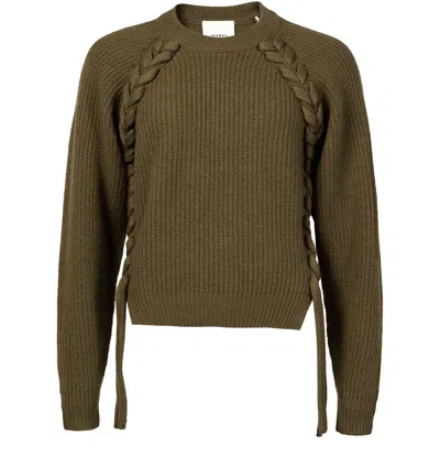 Isabel Marant Noelia Crewneck Sweater In Green