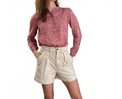 Isabel Marant Noemia Shorts In Ecru In White
