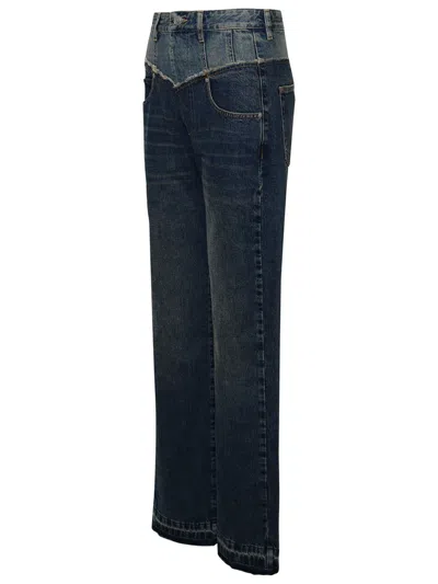 Isabel Marant Jeans Noemie In Dark Blue