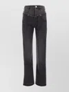 Isabel Marant Black Noemie Straight-leg Jeans In Black