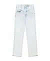 Isabel Marant Noemie Straight Leg Jeans In White