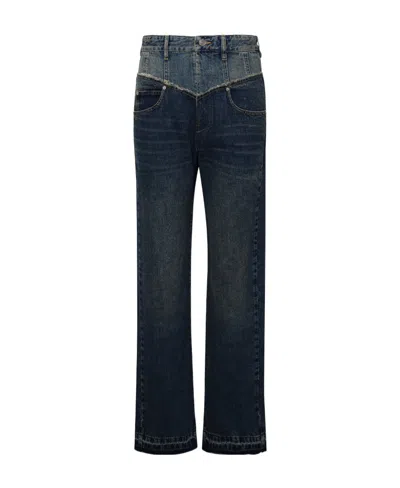 Isabel Marant Noemie High-waisted Jeans In Black