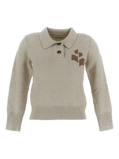 Isabel Marant Nola Sweater In Nude